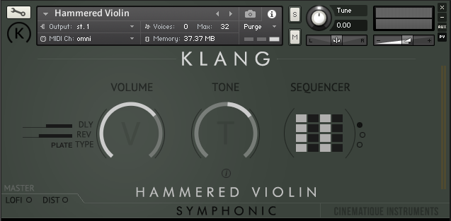 KLANG SYMPHONIC: Hammered Violin