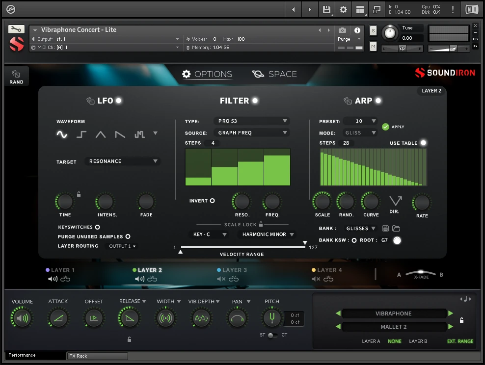 Concert Vibraphone - UI 4