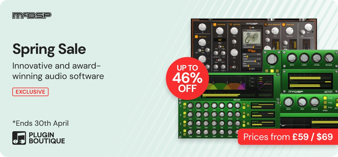 McDSP Spring Sale (Exclusive)