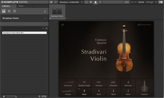 Stradivari Violin screenshot