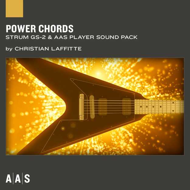 Power Chords Strum GS-2 Sound Bank interface