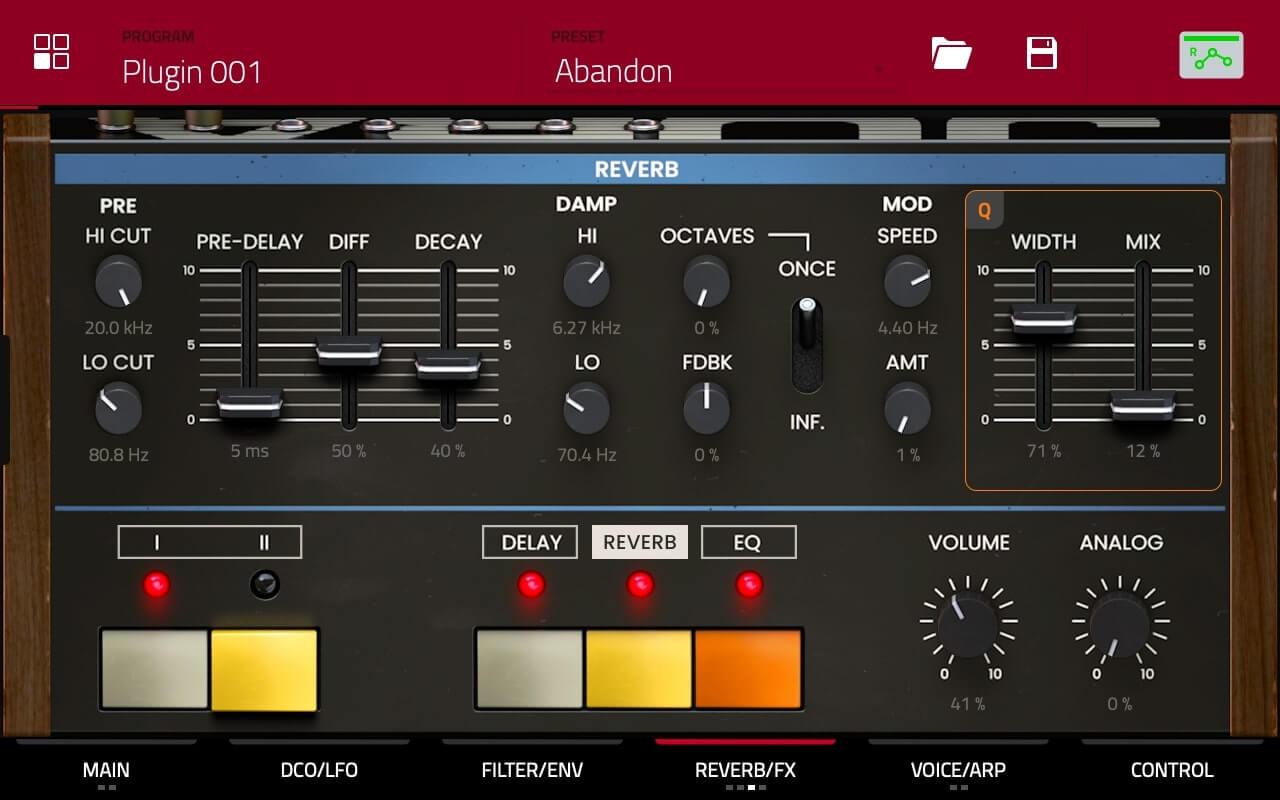 AIR Music Jura - Reverb
