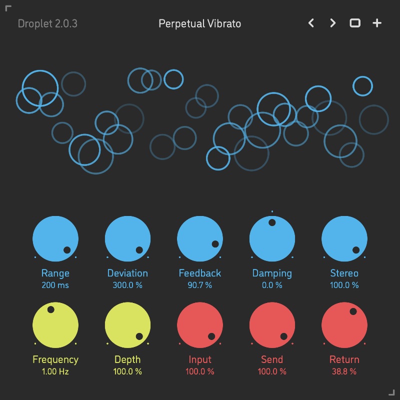 Sinevibes Droplet v2 - GUI