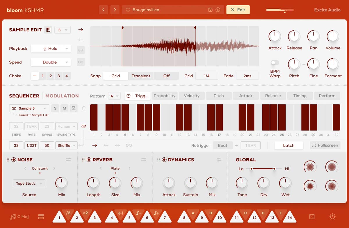 Bloom KSHMR - Edit Page Sequencer (Trigger Tab)