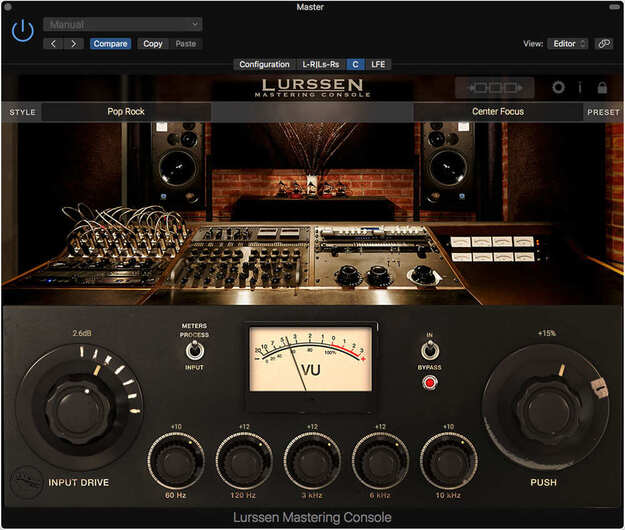 Lurssen Mastering Console screenshot