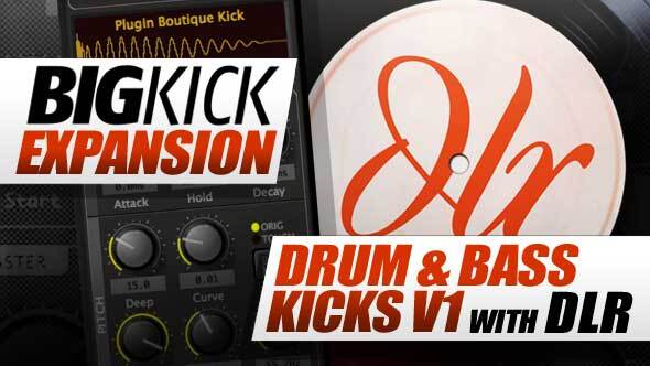 BigKick Expansion V3 - Drum & Bass Kicks with DLR | Plugin Boutique