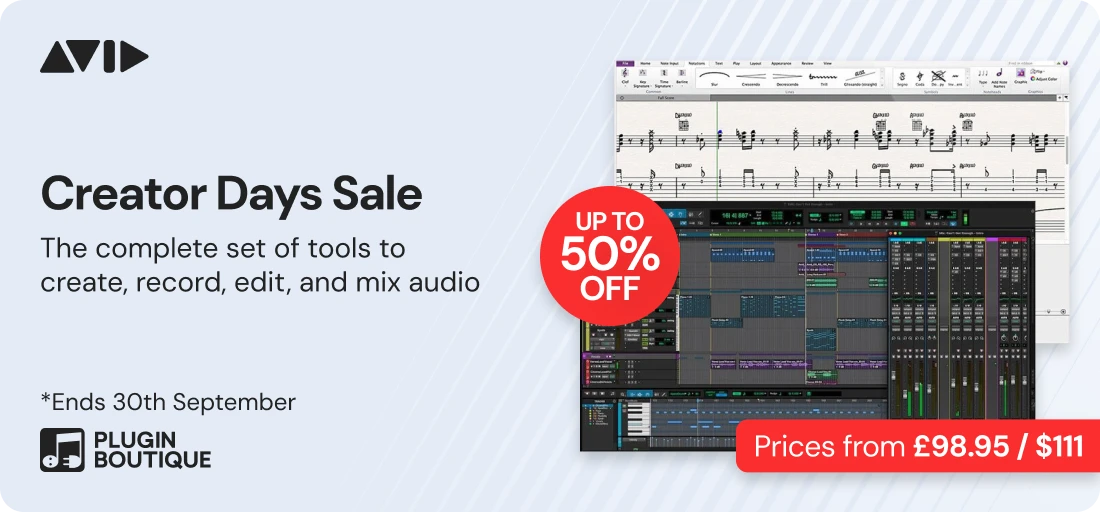 Avid Creator Days Sale