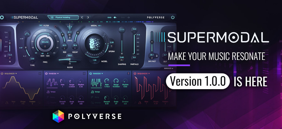 Polyverse Music Supermodal Main Banner