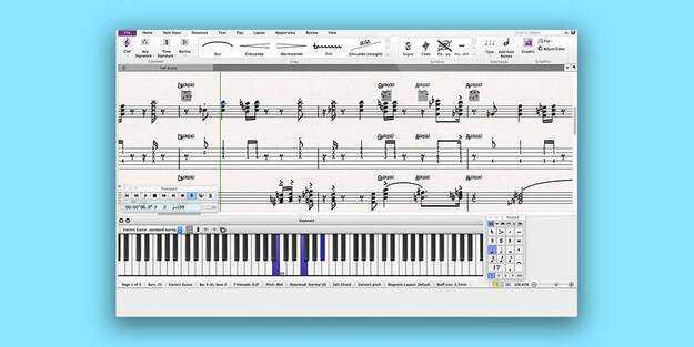 Sibelius Artist 1 Year Subscription Renew interface