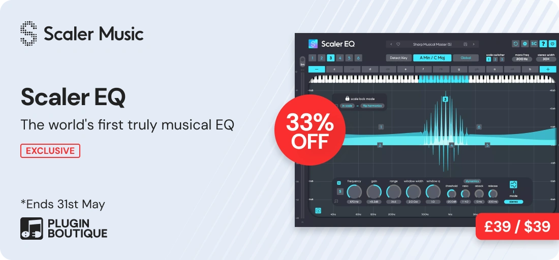 Scaler Music 'Mastering Month' Sale (Exclusive)