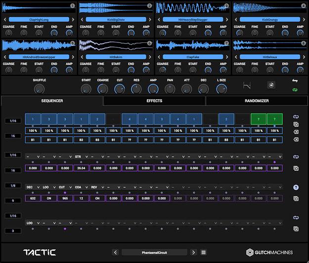 Tactic 2 Upgrade from Tactic 1 interface