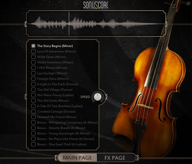 Sonuscore Lyrical Violin Phrases - Main Image