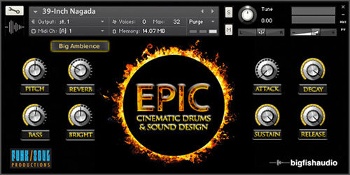 Epic: Cinematic Drums & Sound Design