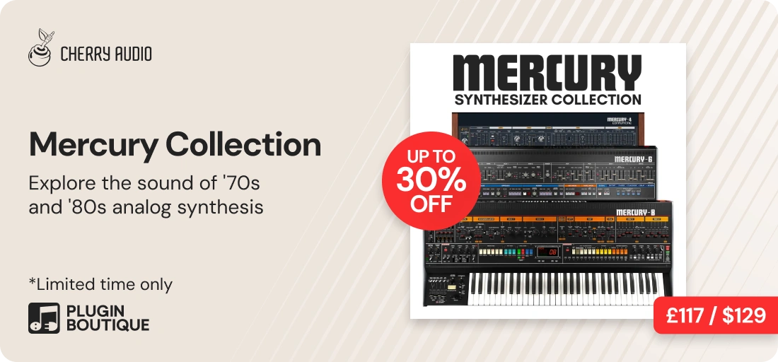 Cherry Audio Mercury Synthesizer Collection Bundle Sale (Exclusive)