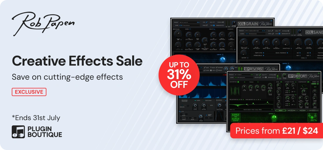 Rob Papen Creative Effects Sale (Exclusive)