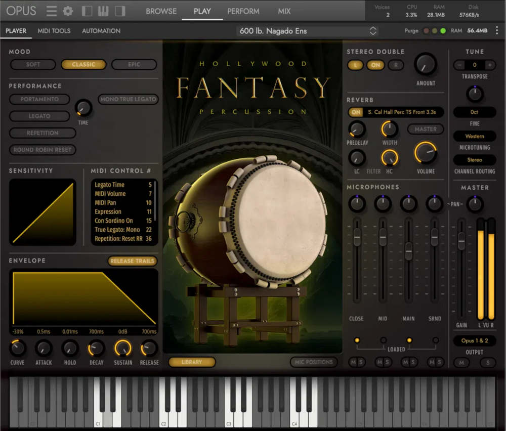 Hollywood Fantasy Percussion - UI 2
