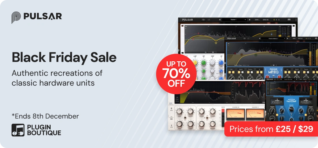 Pulsar Audio Black Friday Sale