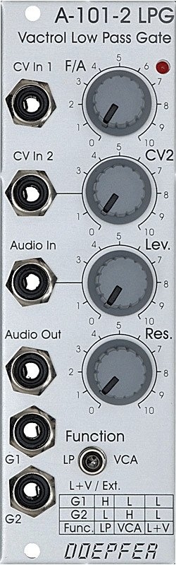 Modular Add-On: Doepfer A-101-2 Vactrol LPG interface