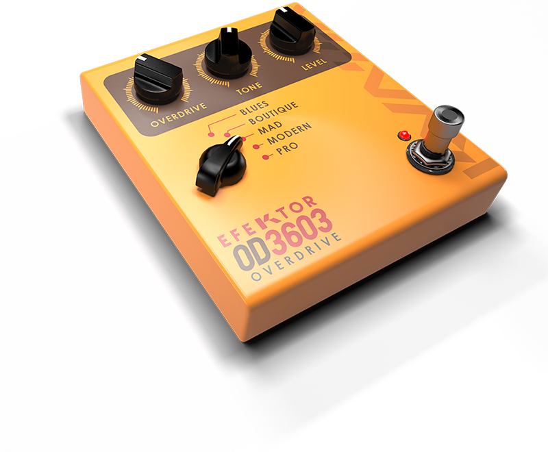 EFEKTOR OD3603 Overdrive - Real Life Product Shot