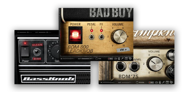 Rock Ampknob Bundle interface