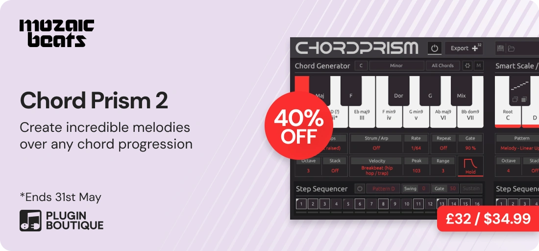 Mozaic Beats Chord Prism 2 Spring Sale