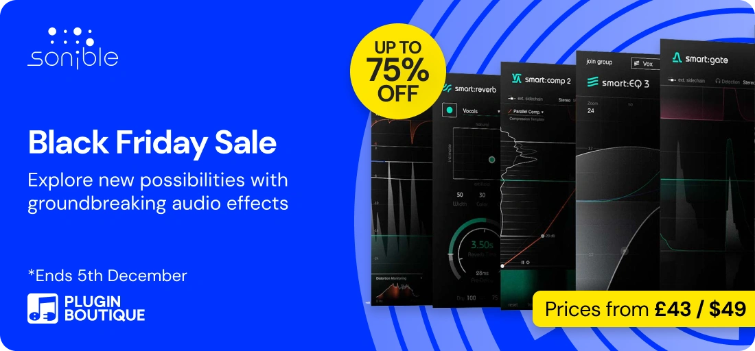 sonible Black Friday Sale