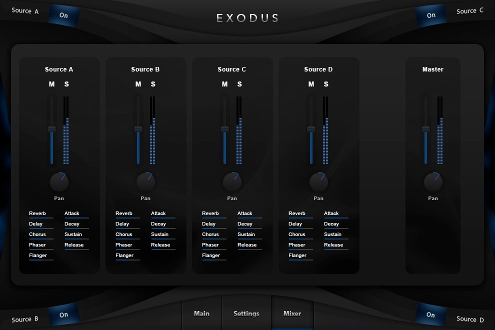 Muze Exodus - Mixer