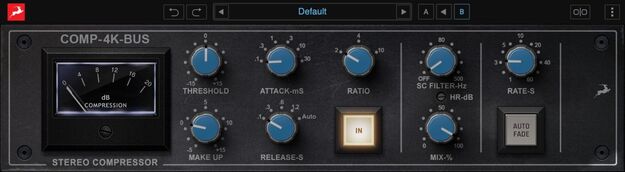 Antelope Audio COMP-4K-BUS GUI