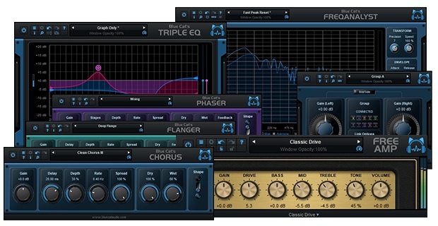 Blue Cat's Freeware Plug-ins Pack II (Bundle)