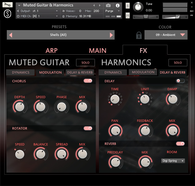 Sonuscore Origins Vol.6: Muted Guitar & Harmonics - FX