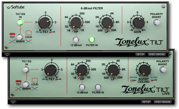 Tonelux Tilt and Tilt Live Main Image