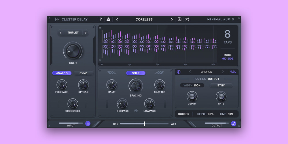 Minimal Audio Cluster Delay