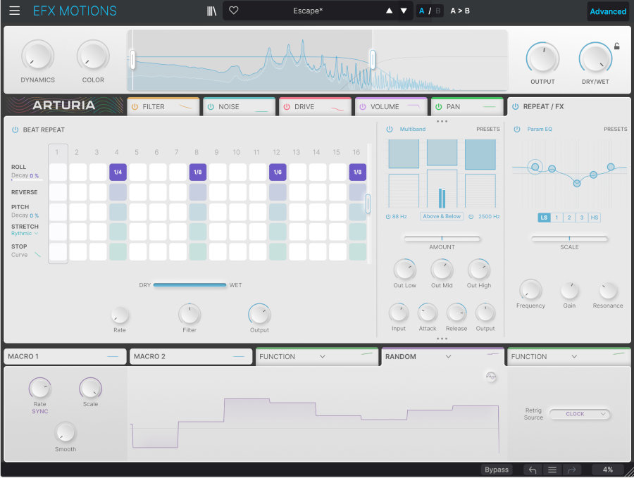efx Motions - Repeat Adv UI