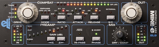 Empirical Labs Mike-E Comp interface