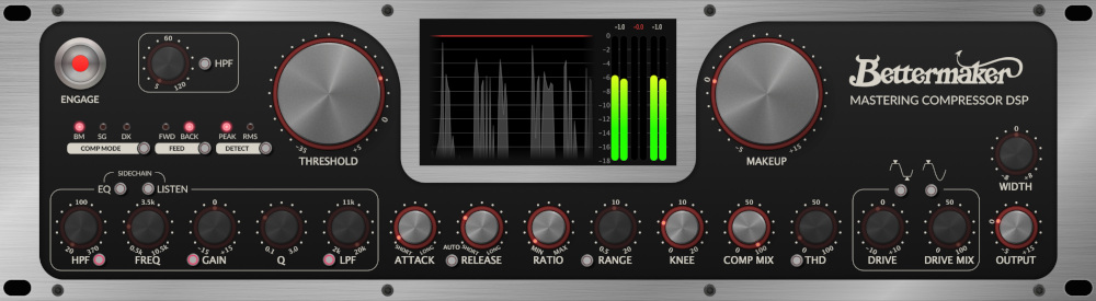 Bettermaker Mastering Compressor - UI 3