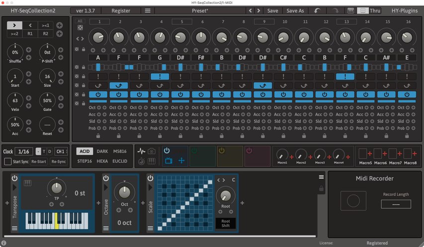 HY-SeqCollection2 - Main GUI