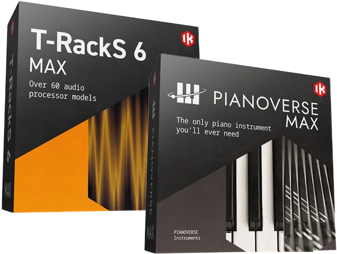 T-RackS 6 MAX & Pianoverse MAX Bundle