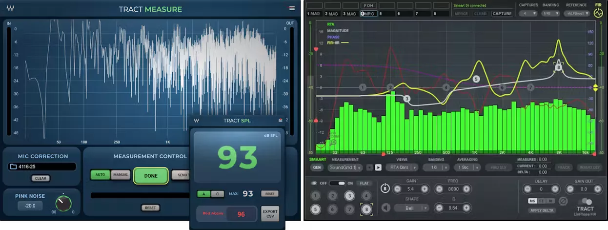 Waves TRACT System Calibration