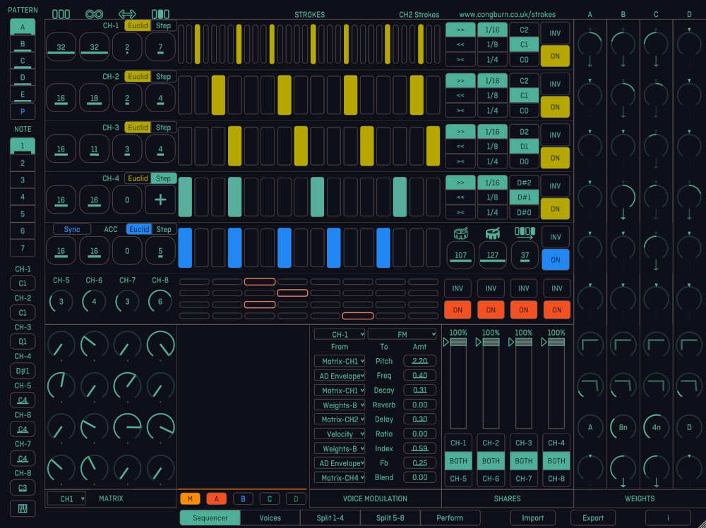 Cong Burn Strokes - GUI