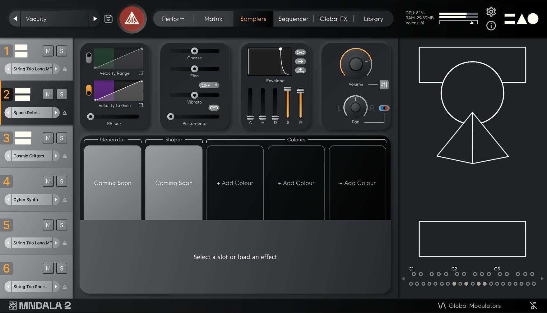 MNTRA Arca - Samplers