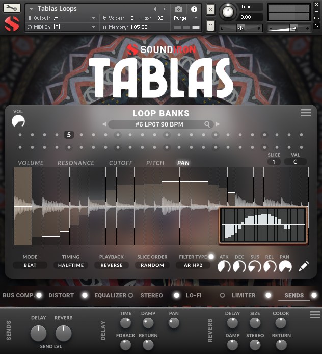 Soundiron Tablas - User Interface (Loops 2)