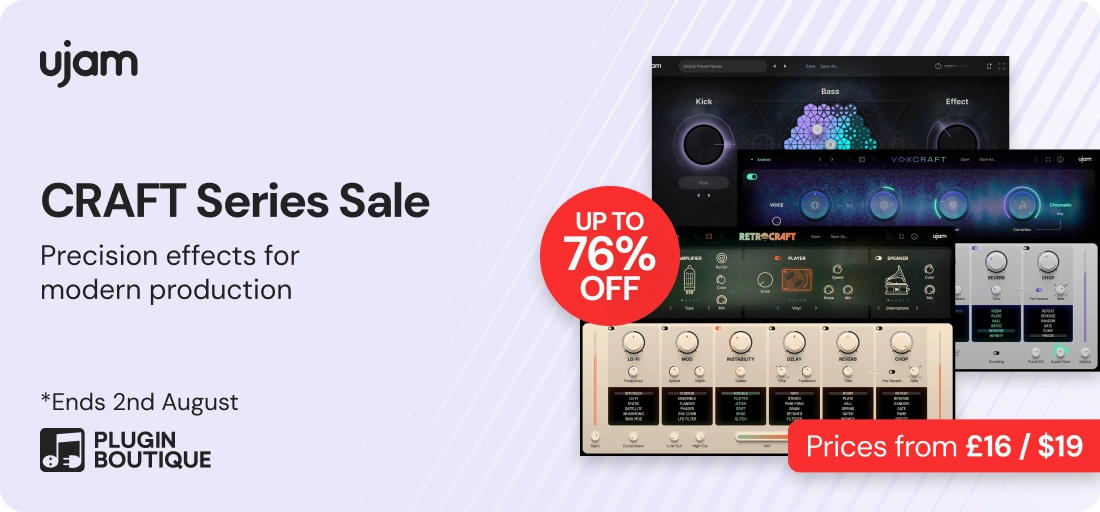 UJAM CRAFT Series Sale