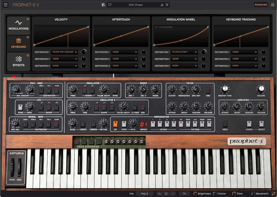 Prophet 5 V - Advanced Keyboard