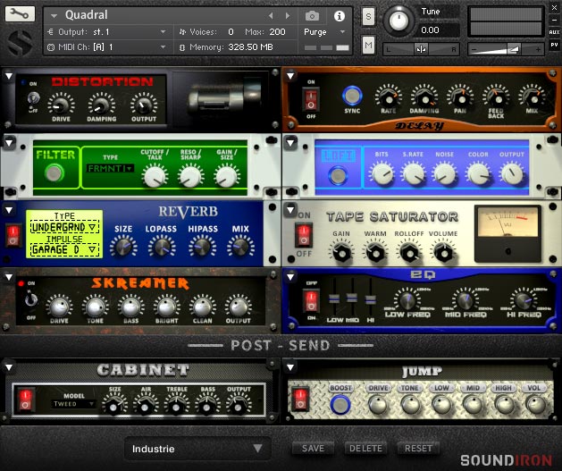 Soundiron - Quadral - FX UI