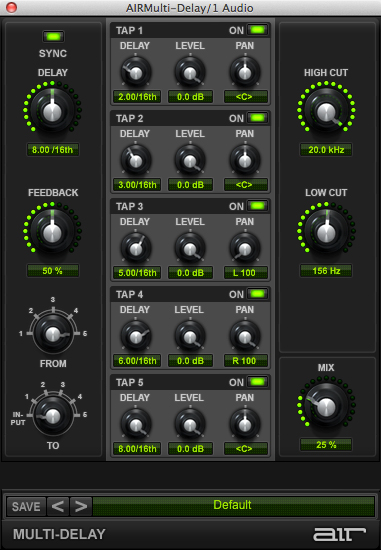 Multi-Delay User Interface