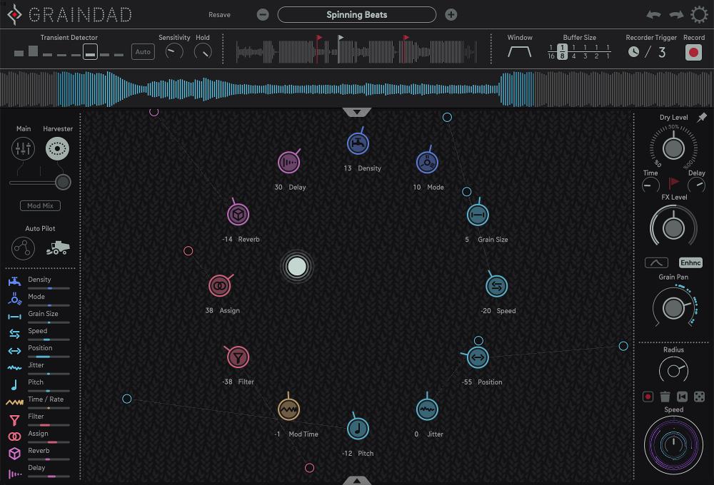 Sugar Bytes Graindad - Effects