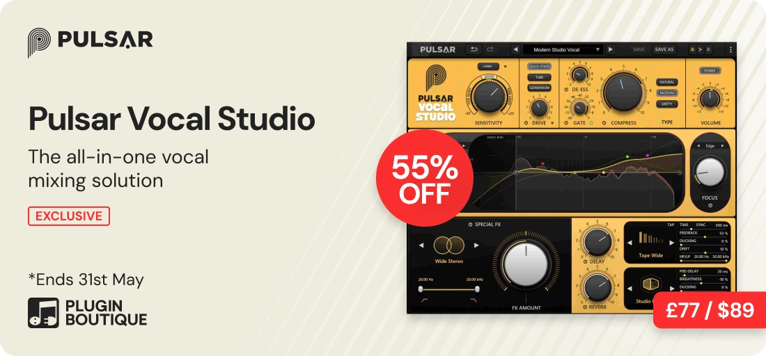 Pulsar Audio Vocal Processing Sale (Exclusive)
