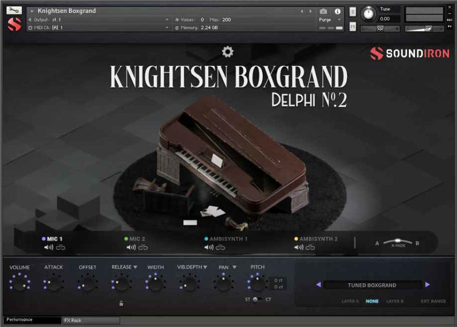 Delphi Piano #2: The Knightseen Box Grand - Main