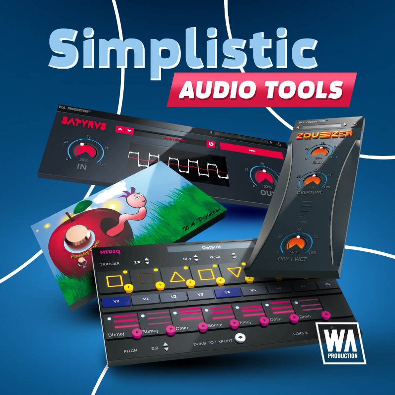 W.A. Production Simplistic Audio Tools Bundle - Square Image