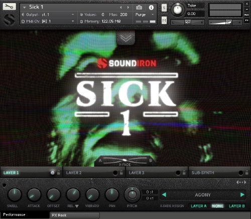 Soundiron - Sick 1 - Image 01 - UI
